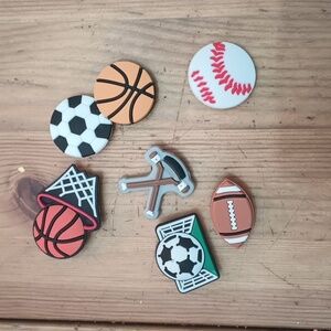 7 Sports Themed Shoe Charms